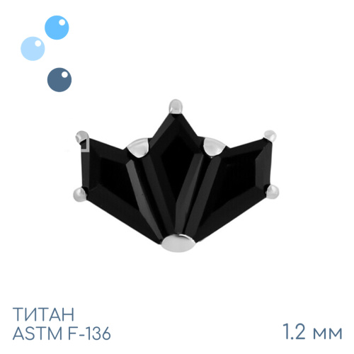 Накрутка Tulip Black 1.2 мм